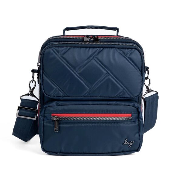 Lug Messenger Travel Crossbody Bag Blue - Picture 1 of 13